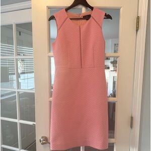 Cotton candy pink JCrew sleeveless dress
